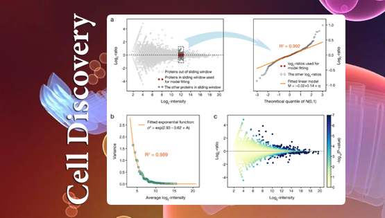 邵振研究組開發新的定量蛋白質組數據差異分析計算模型